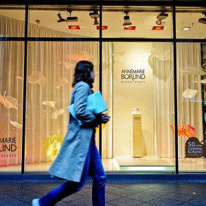 ANNEMARIE BÖRLIND in den Galeries Lafayette | © photocube