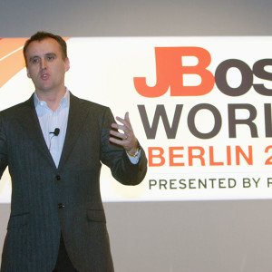 Marc Fleury @ JBoss World Berlin vers. RedHat | © franknuernberger.de