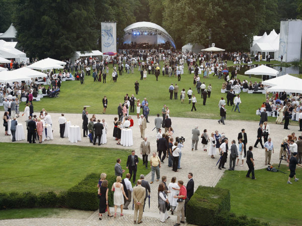 Sommerfest des Bundespräsidenten | Schlosspark Bellevue| © photocube.de