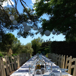 White Wedding Dinner Provençal